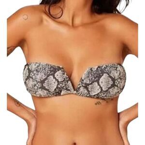 Andie Swim The Scala Snakesin Swim Top Nwt Large